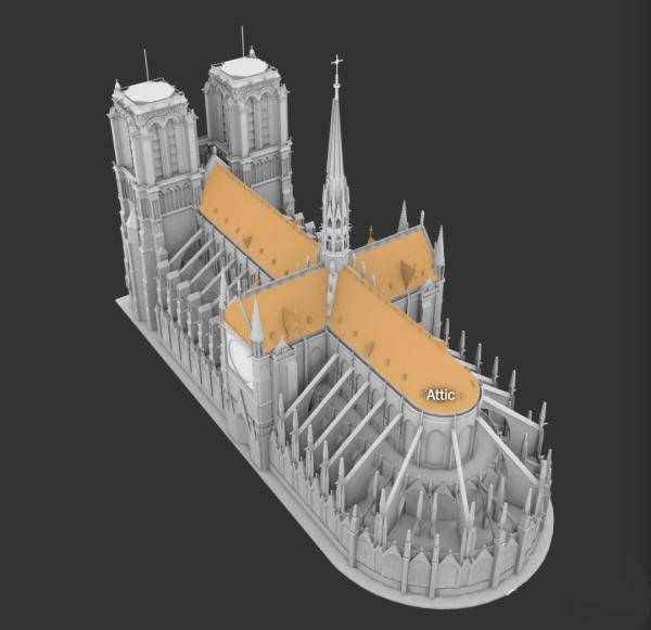 光固化3D打印機復原巴黎圣母院，為今后修復提供借鑒